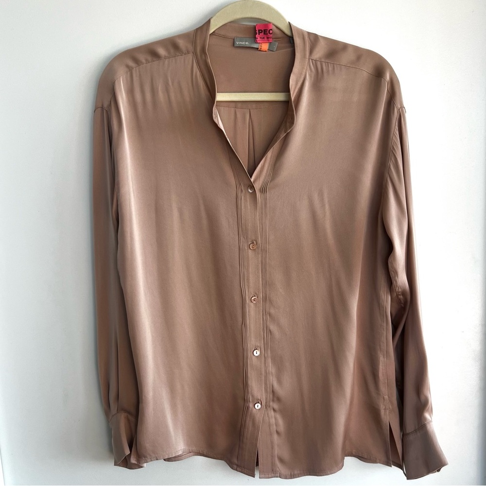 Vince Silk Blouse